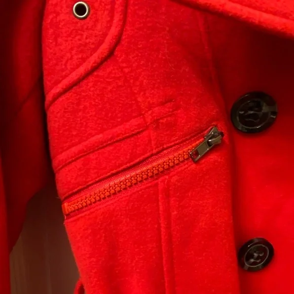 Junior’s Maralyn and Me brand Red Coat - Picture 3 of 16